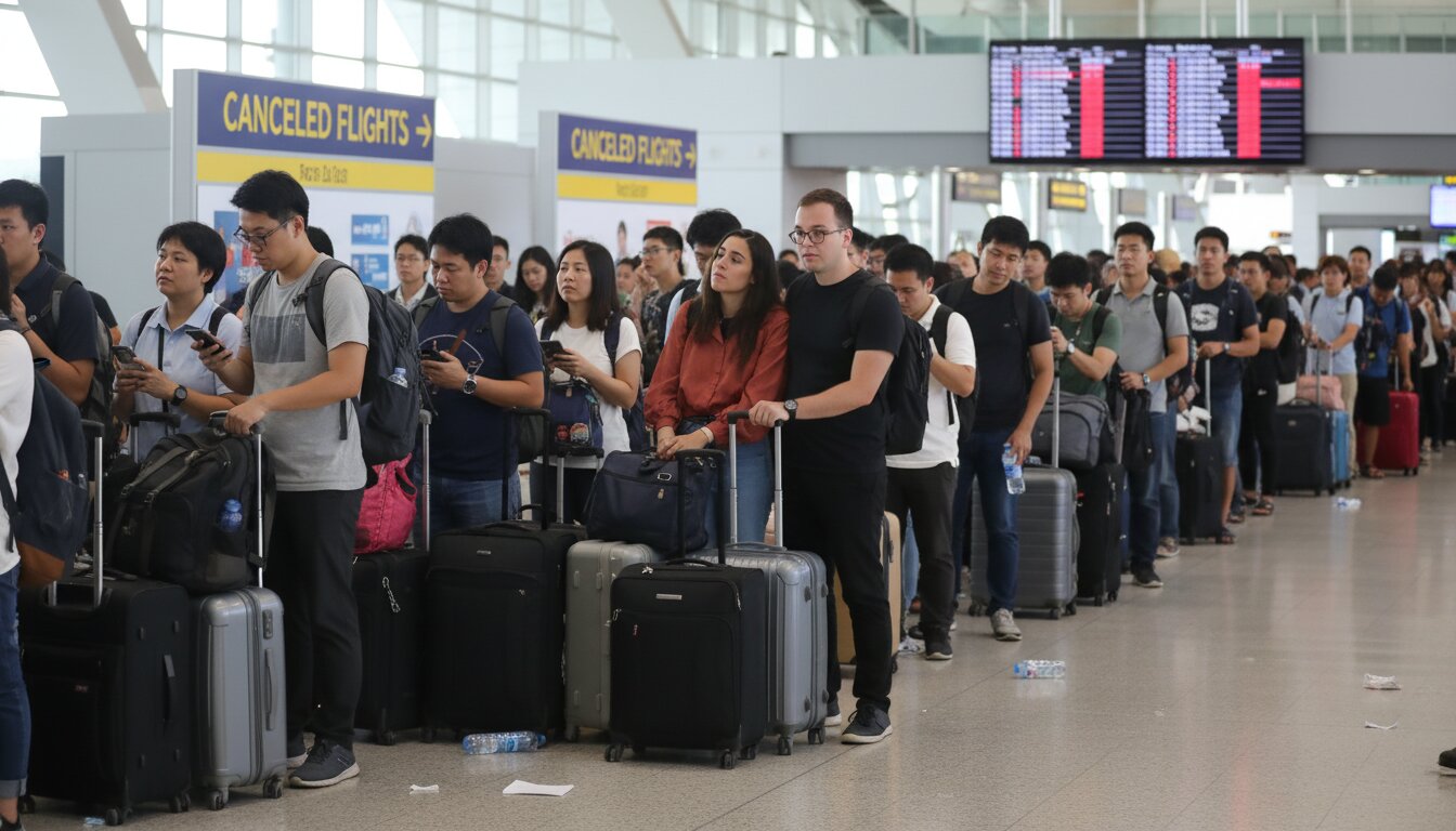 Catalans atrapats a Bangkok per la cancel·lació de vol a Qatar: què