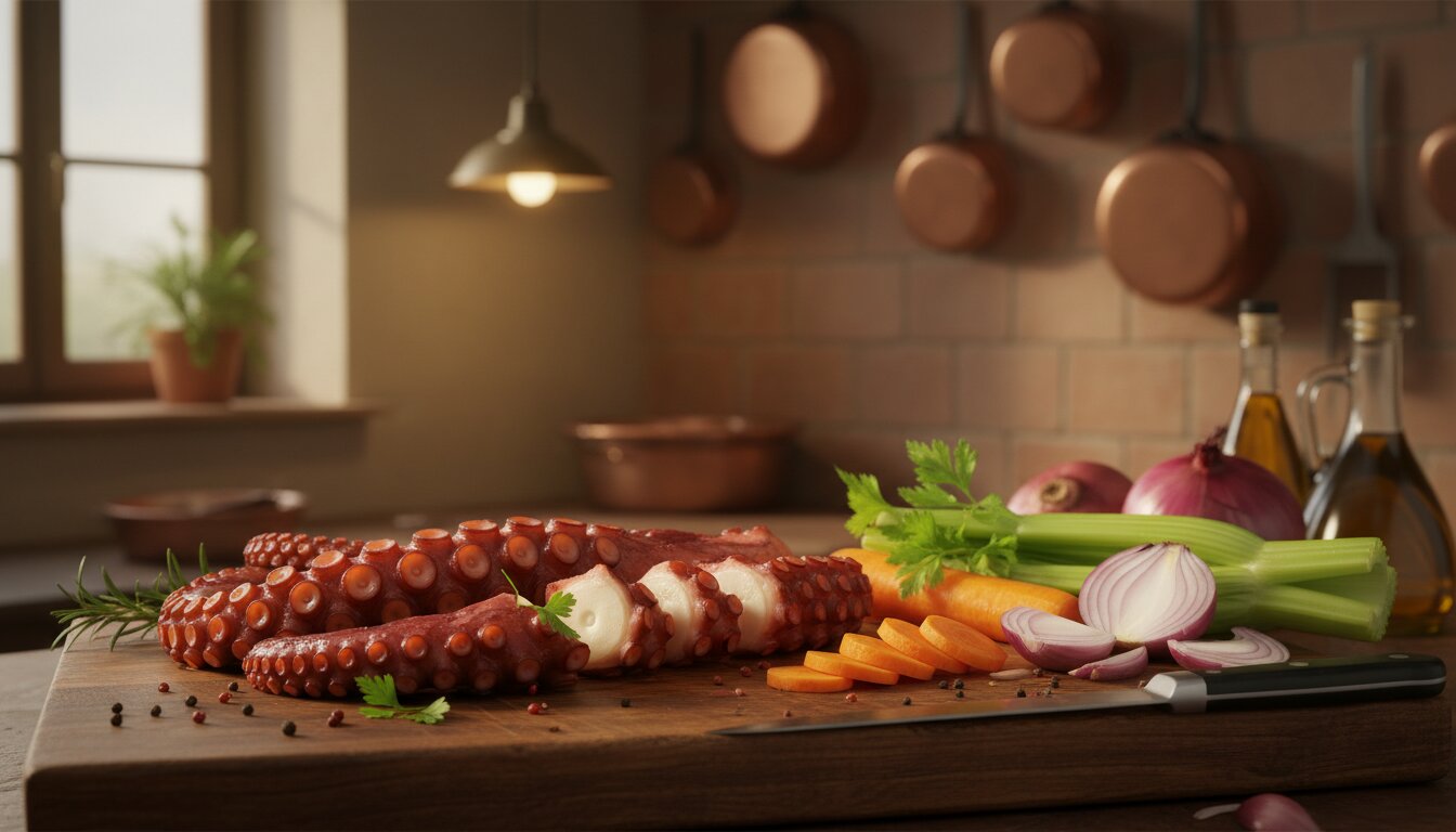 Imagen sobre Cómo hacer carpaccio de pulpo paso a paso para un obtener el plato perfecto
