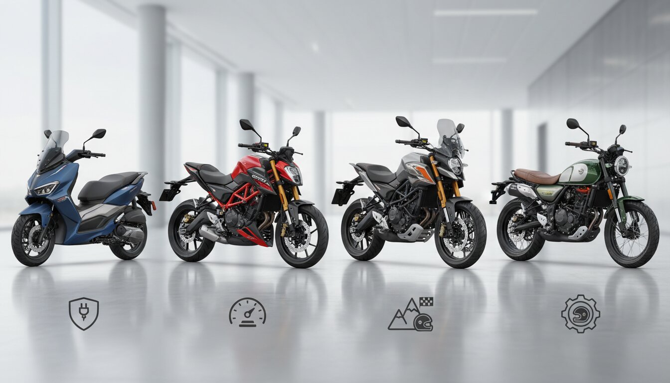 Tabla comparativa motos chinas España 2026